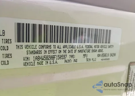 2008 Chrysler Aspen Limited from USA, damaged, VIN 1A8HW58208F150597